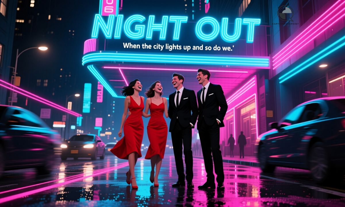 Night Out Captions For Post
